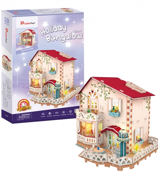 P634h Holiday  Bungalow  Dollhouse